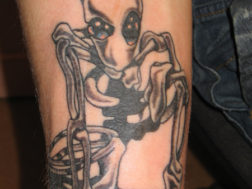 Художественная татуировка. Black&Gray в стиле ФАНКИ (Funky)