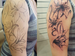 Татуха - Цветы на плече