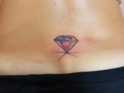 Маленькое Тату на пояснице