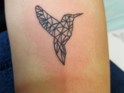 Тату на руке Птица