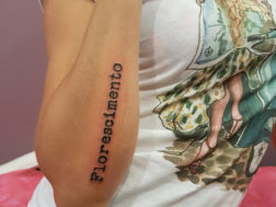 Надпись на руке - Профессиональная татуировка в Киеве