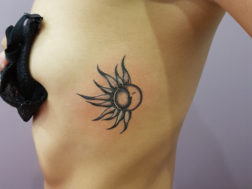 Тату солнца