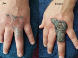 Тату на пальцах
